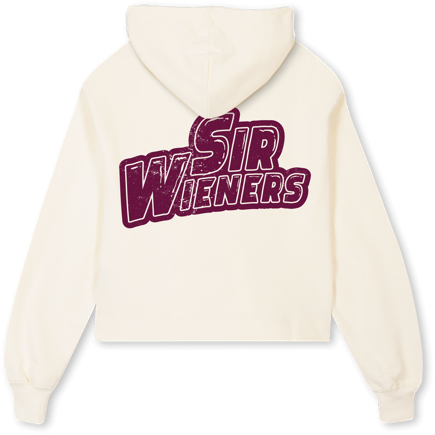 Sir Wieners Crop Hoodie