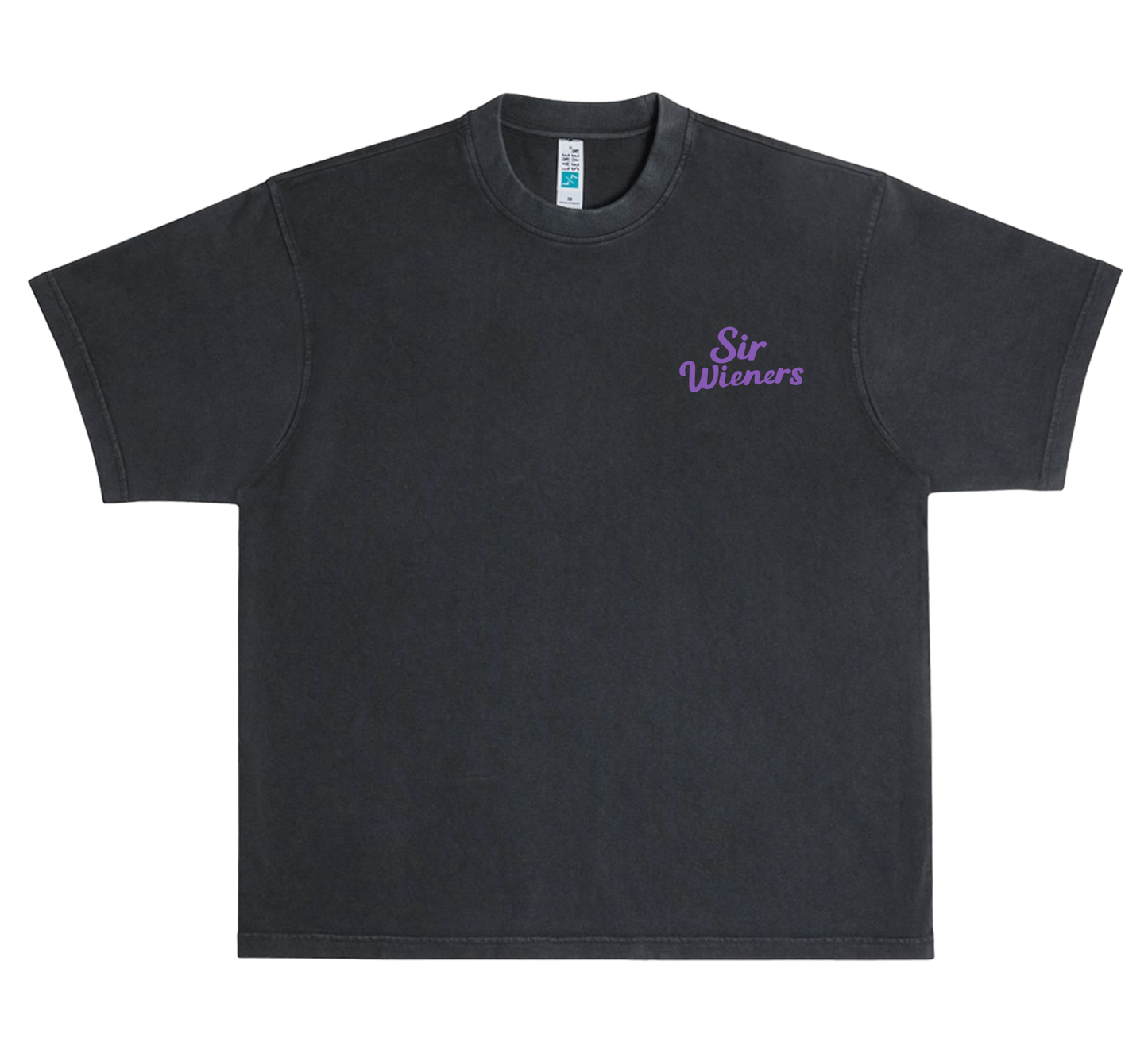 Sir Wieners Cowboy Tee Black/Purple Front